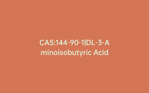 CAS:144-90-1|DL-3-Aminoisobutyric Acid
