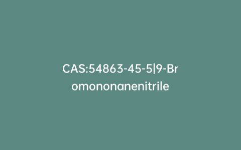 CAS:54863-45-5|9-Bromononanenitrile
