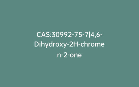 CAS:30992-75-7|4,6-Dihydroxy-2H-chromen-2-one
