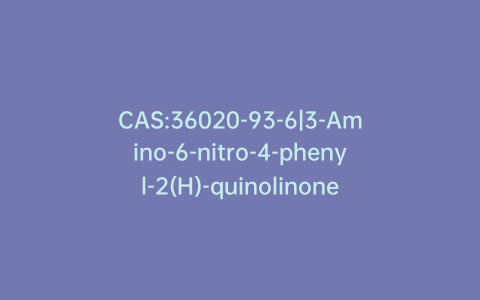CAS:36020-93-6|3-Amino-6-nitro-4-phenyl-2(H)-quinolinone