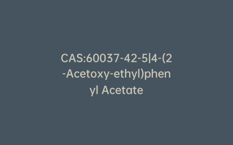 CAS:60037-42-5|4-(2-Acetoxy-ethyl)phenyl Acetate
