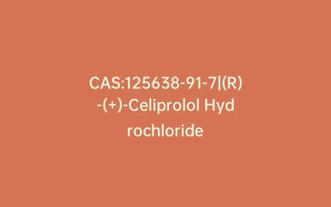 CAS:125638-91-7|(R)-(+)-Celiprolol Hydrochloride