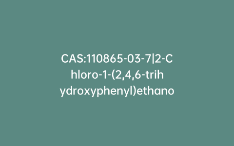 CAS:110865-03-7|2-Chloro-1-(2,4,6-trihydroxyphenyl)ethanone