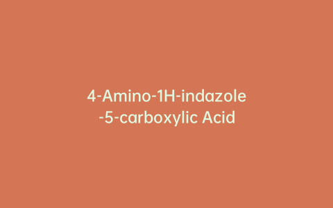 4-Amino-1H-indazole-5-carboxylic Acid