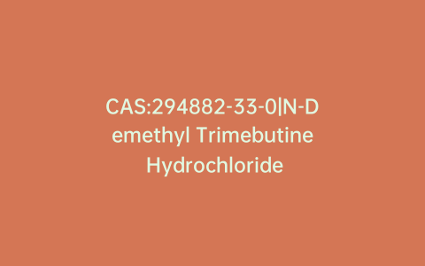 CAS:294882-33-0|N-Demethyl Trimebutine Hydrochloride