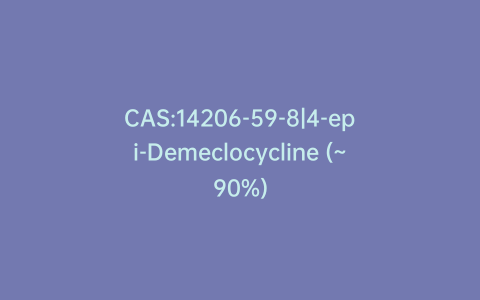 CAS:14206-59-8|4-epi-Demeclocycline (~90%)