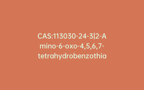 CAS:113030-24-3|2-Amino-6-oxo-4,5,6,7-tetrahydrobenzothiazole