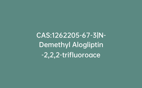 CAS:1262205-67-3|N-Demethyl Alogliptin-2,2,2-trifluoroacetate
