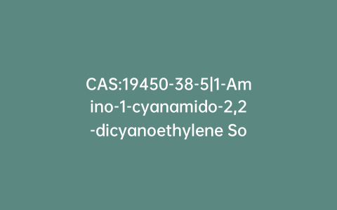 CAS:19450-38-5|1-Amino-1-cyanamido-2,2-dicyanoethylene Sodium Salt