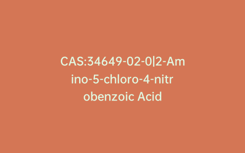 CAS:34649-02-0|2-Amino-5-chloro-4-nitrobenzoic Acid