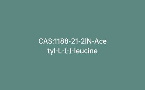 CAS:1188-21-2|N-Acetyl-L-(-)-leucine