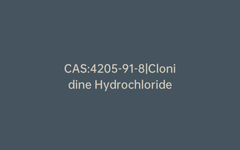 CAS:4205-91-8|Clonidine Hydrochloride