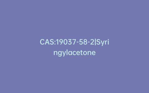 CAS:19037-58-2|Syringylacetone