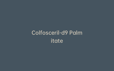 Colfosceril-d9 Palmitate