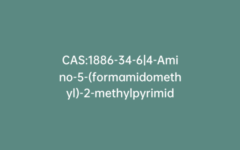 CAS:1886-34-6|4-Amino-5-(formamidomethyl)-2-methylpyrimidine