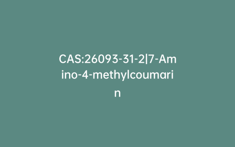 CAS:26093-31-2|7-Amino-4-methylcoumarin