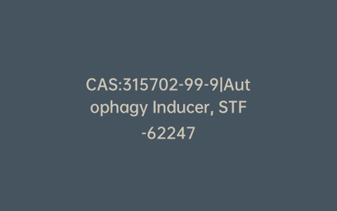 CAS:315702-99-9|Autophagy Inducer, STF-62247