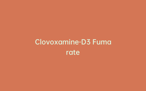 Clovoxamine-D3 Fumarate