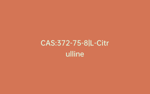 CAS:372-75-8|L-Citrulline
