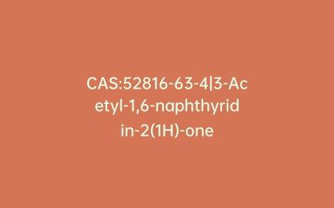 CAS:52816-63-4|3-Acetyl-1,6-naphthyridin-2(1H)-one