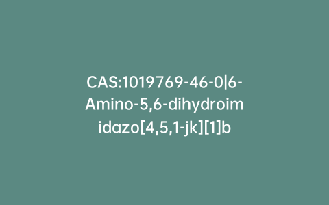CAS:1019769-46-0|6-Amino-5,6-dihydroimidazo[4,5,1-jk][1]benzazepine-2,7(1H,4H)-dione
