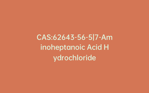 CAS:62643-56-5|7-Aminoheptanoic Acid Hydrochloride