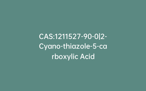 CAS:1211527-90-0|2-Cyano-thiazole-5-carboxylic Acid