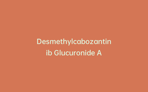 Desmethylcabozantinib Glucuronide A