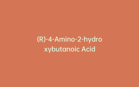 (R)-4-Amino-2-hydroxybutanoic Acid
