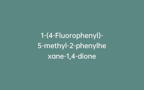 1-(4-Fluorophenyl)-5-methyl-2-phenylhexane-1,4-dione
