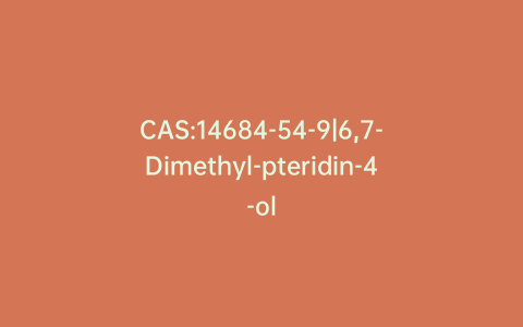 CAS:14684-54-9|6,7-Dimethyl-pteridin-4-ol