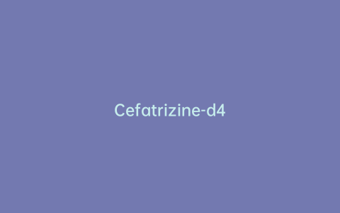 Cefatrizine-d4
