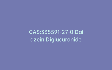 CAS:335591-27-0|Daidzein Diglucuronide