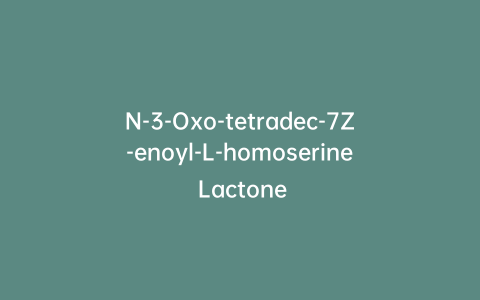 N-3-Oxo-tetradec-7Z-enoyl-L-homoserine Lactone