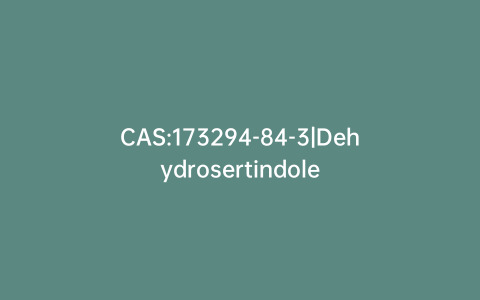 CAS:173294-84-3|Dehydrosertindole