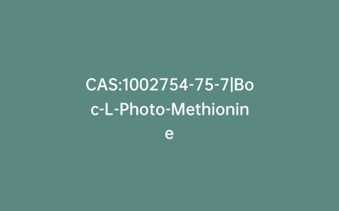CAS:1002754-75-7|Boc-L-Photo-Methionine