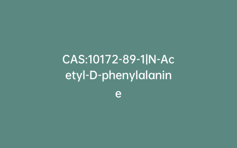 CAS:10172-89-1|N-Acetyl-D-phenylalanine