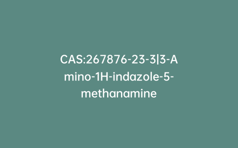 CAS:267876-23-3|3-Amino-1H-indazole-5-methanamine