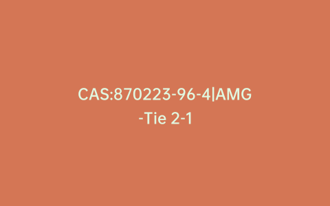CAS:870223-96-4|AMG-Tie 2-1