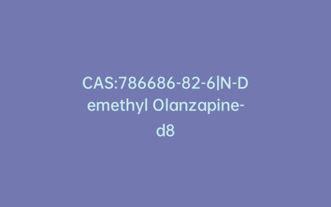 CAS:786686-82-6|N-Demethyl Olanzapine-d8