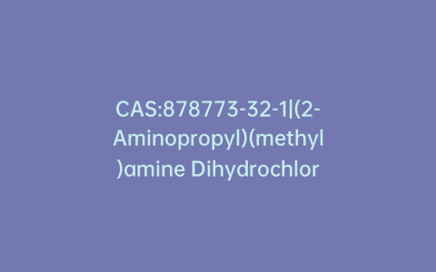 CAS:878773-32-1|(2-Aminopropyl)(methyl)amine Dihydrochloride
