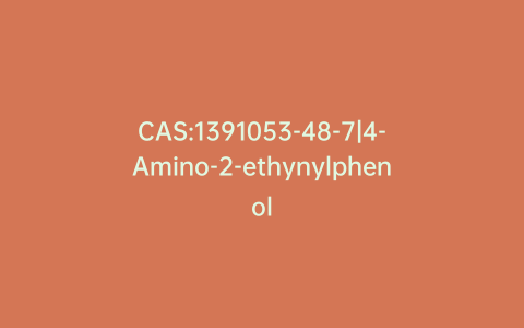 CAS:1391053-48-7|4-Amino-2-ethynylphenol
