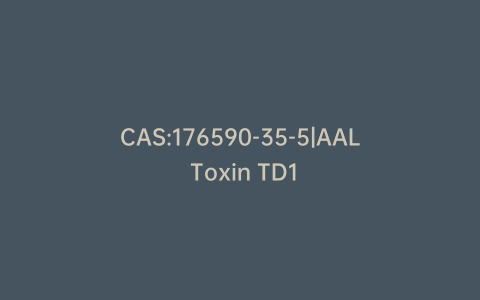 CAS:176590-35-5|AAL Toxin TD1
