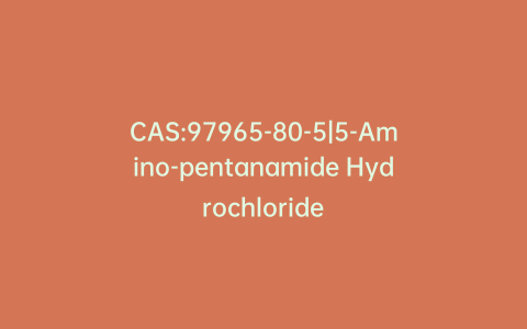 CAS:97965-80-5|5-Amino-pentanamide Hydrochloride