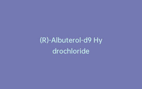 (R)-Albuterol-d9 Hydrochloride
