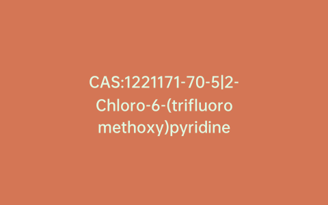 CAS:1221171-70-5|2-Chloro-6-(trifluoromethoxy)pyridine