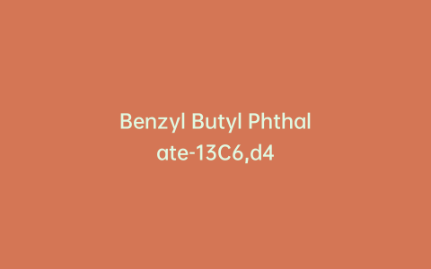 Benzyl Butyl Phthalate-13C6,d4