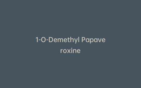 1-O-Demethyl Papaveroxine