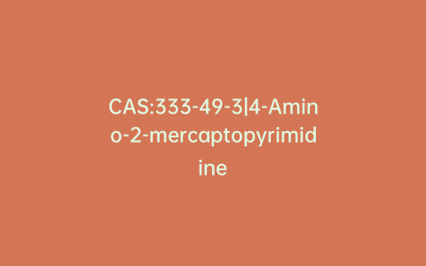 CAS:333-49-3|4-Amino-2-mercaptopyrimidine