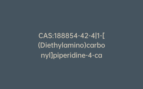 CAS:188854-42-4|1-[(Diethylamino)carbonyl]piperidine-4-carboxylic Acid